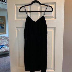 Niki Black Velvet Dress sz S